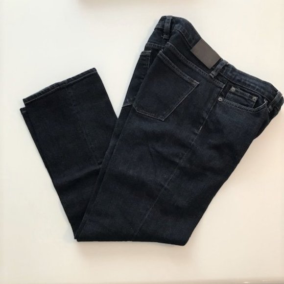 Lauren Jeans | Dark Classic Straight Jeans BNWOT - Picture 1 of 10
